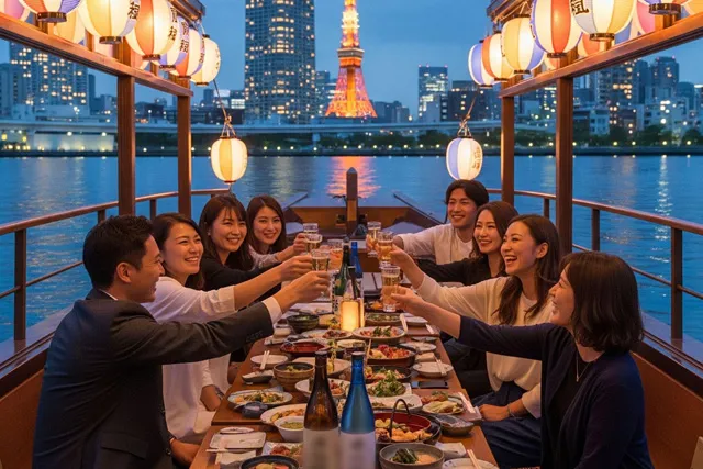 乗合屋形船