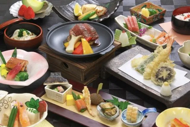 『晴海屋』の寿御膳(高級会席)
