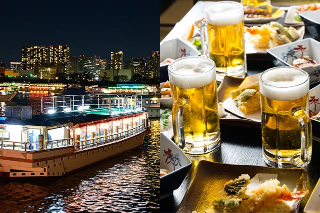 乗船時間と食事時間は一緒ではない