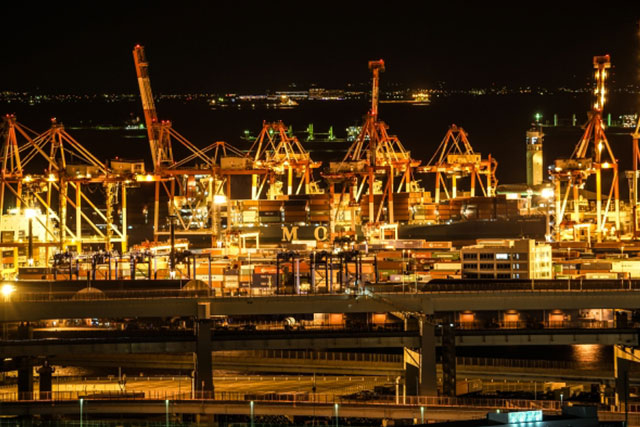 横浜の工業夜景