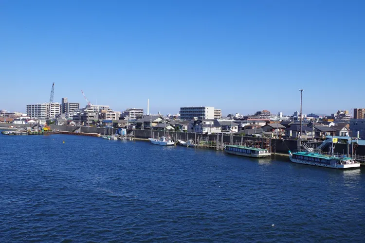 県境の旧江戸川