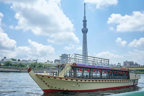 貸切【屋形船　髙本】粋コース（通常コース）13,000円