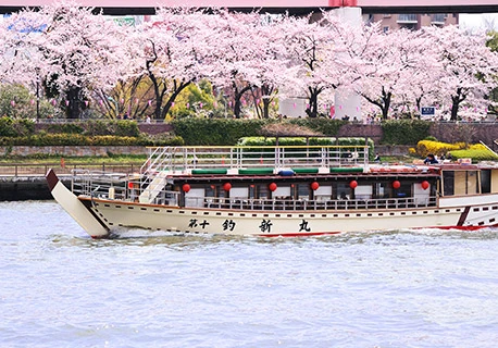 乗合船/ランチ【釣新】＜春日コース＞13000円　（3/20-4/10　お花見船）